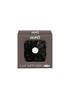 Muhà - Carflower Nero Legni e Te' - Profumatore per Auto 2