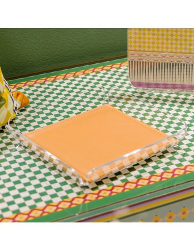 Vesta Home - Vuotatasche Anything con Cuscino·arancione·18 X 18 X 3 H Th. 4 Mm