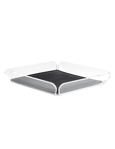 Vesta Home - Vuotatasche Anything con Cuscino·nero·18 X 18 X 3 H Th. 4 Mm