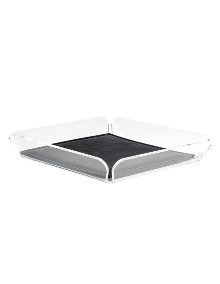 Vesta Home - Vuotatasche Anything con Cuscino·nero·18 X 18 X 3 H Th. 4 Mm