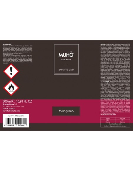 Muhà - Refill Catalitica 500ml Melograno