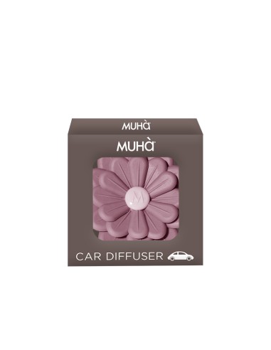 Muhà - Carflower Rosa Pompelmo e Te' - Profumatore Auto