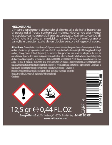 Muhà - Carflower Viola Melograno - Profumatore per Auto