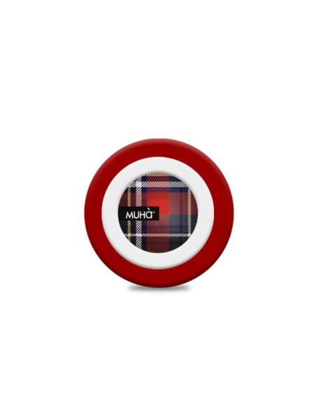 Muhà – Car Symbol Diffusore Tartan Rosso - Melograno - Profumatore Auto