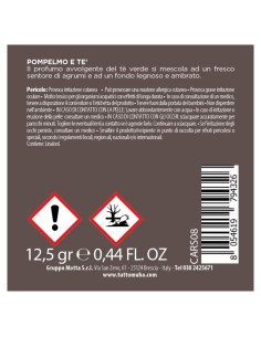 Muhà - Carsymbol Rose Pompelmo e Te' - Profumatore Auto 2