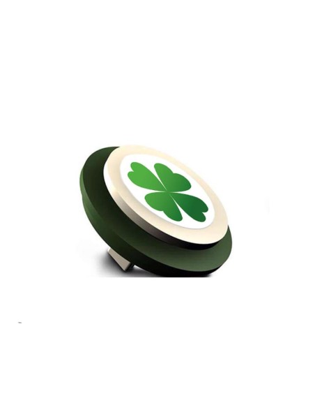Muhà – Car Symbol Diffusore Quadrifoglio Verde Vaniglia Ambra Pura - Profumatore Auto
