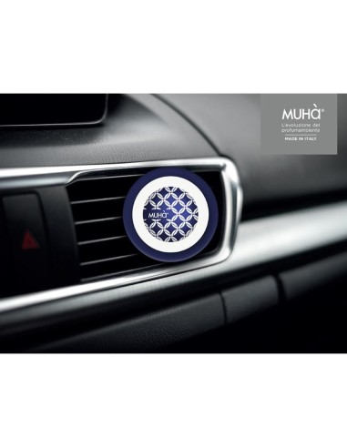 Muhà – Car Symbol Diffusore Textyle Blu Legni e Te' - Profumatore per Auto
