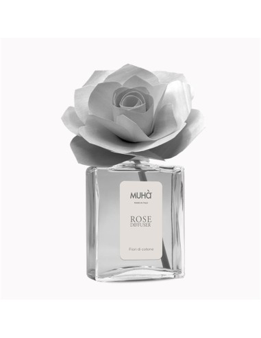 Muhà - Rosa Grigia 200ml Fiori di Cotone