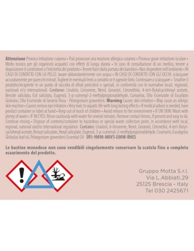 Muhà - Muha - Set 5 Buste Profuma Aspirapolvere Lino e Cotone