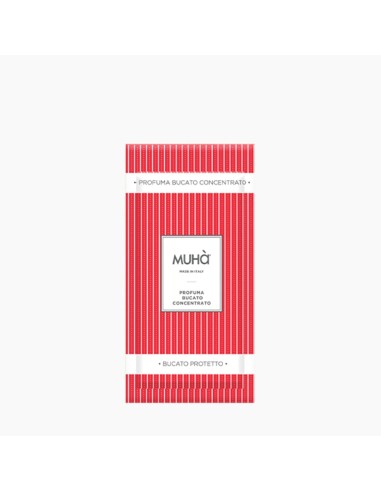 Muhà – Profumo Bucato Busta Rosso Bucato Protetto 10 Ml