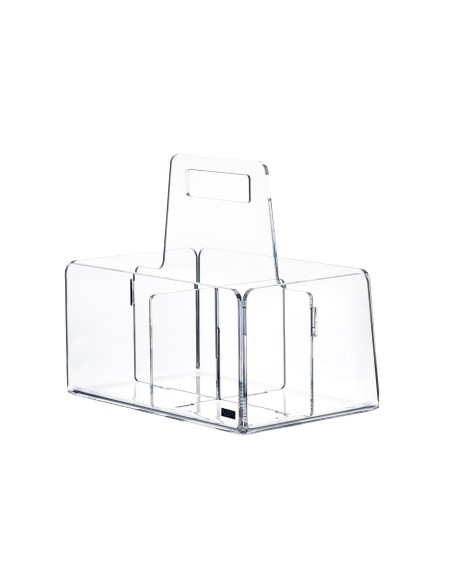 Vesta Home - Portaposate Grande Like Water·trasparente·21 X 14 X 18,5 H Th. 5 Mm