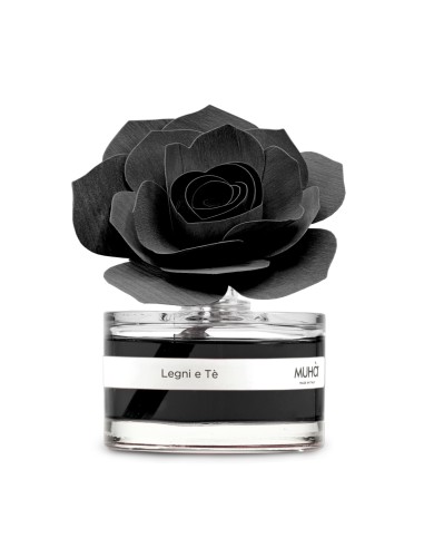 Muhà - Rosa Nera 50ml Legni e Te' - Diffusore