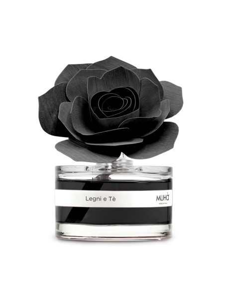 Muhà - Rosa Nera 50ml Legni e Te' - Diffusore