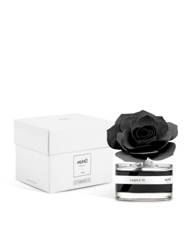Muhà - Rosa Nera 50ml Legni e Te' - Diffusore