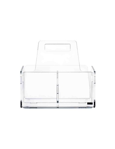 Vesta Home - Portaposate Grande Like Water·trasparente·21 X 14 X 18,5 H Th. 5 Mm