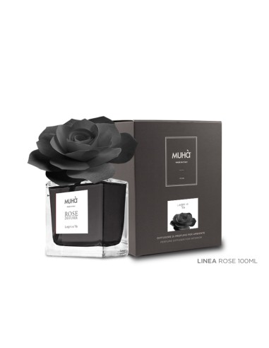 Muhà - Rosa Nera 100ml Legni e Te' - Diffusore