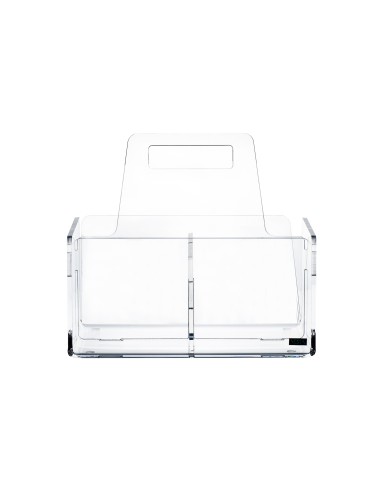 Vesta Home - Portaposate Grande Like Water·trasparente·21 X 14 X 18,5 H Th. 5 Mm