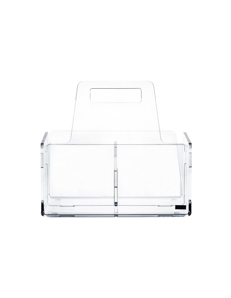 Vesta Home - Portaposate Grande Like Water·trasparente·21 X 14 X 18,5 H Th. 5 Mm