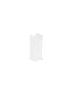 Vesta Home - Portabicchieri Verticale Like Water·trasparente·10 X 10 X 25 H Th. 5 Mm 2