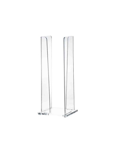 Vesta Home - Portabicchieri Verticale Like Water·trasparente·10 X 10 X 25 H Th. 5 Mm