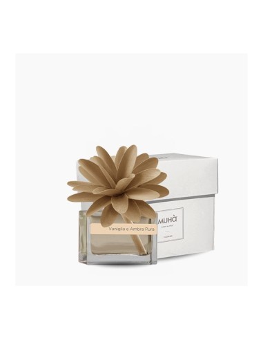 Muhà - Profumatore Flower ''vaniglia&ambra Pura'' 30 Ml - Diffusore