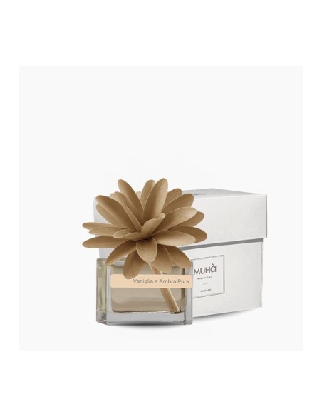 Muhà - Profumatore Flower ''vaniglia&ambra Pura'' 30 Ml - Diffusore