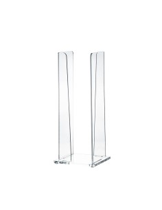Vesta Home - Portabicchieri Verticale Like Water·trasparente·10 X 10 X 25 H Th. 5 Mm