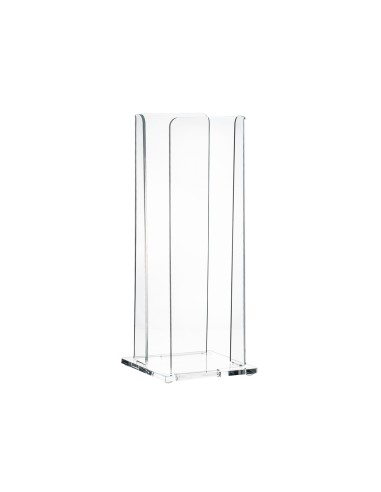 Vesta Home - Portabicchieri Verticale Like Water·trasparente·10 X 10 X 25 H Th. 5 Mm