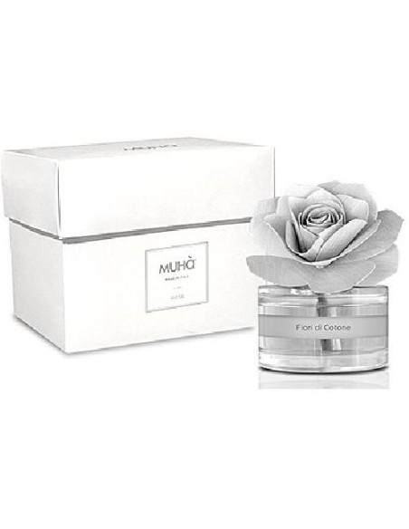 Muhà - Rosa Grigia 50ml Fiori di Cotone - Diffusore