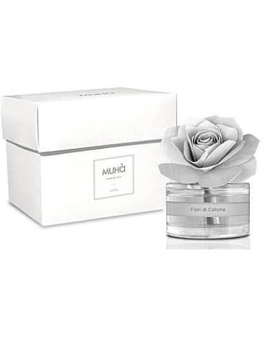 Muhà - Rosa Grigia 50ml Fiori di Cotone - Diffusore