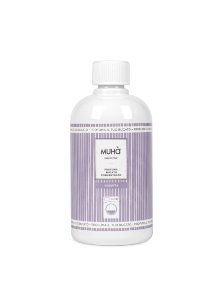 Muhà - Bucato 400ml Violetta - Profumatore Bucato per Lavatrice