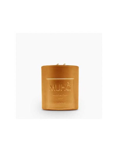 Muhà – Candela 300 Gr Arancione Cedro e Bergamotto Rosso