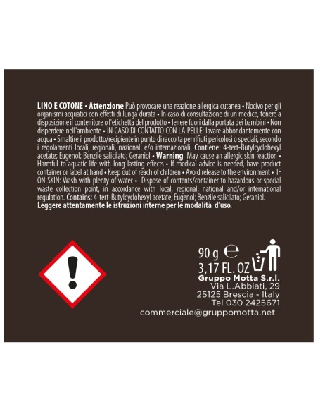 Muhà – Candela 90 Gr Rosa Lino e Cotone Sabbia