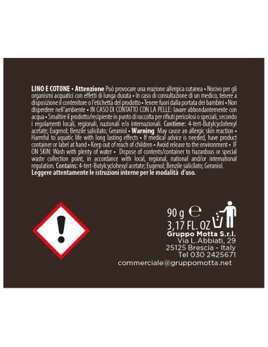 Muhà – Candela 90 Gr Rosa Lino e Cotone Sabbia