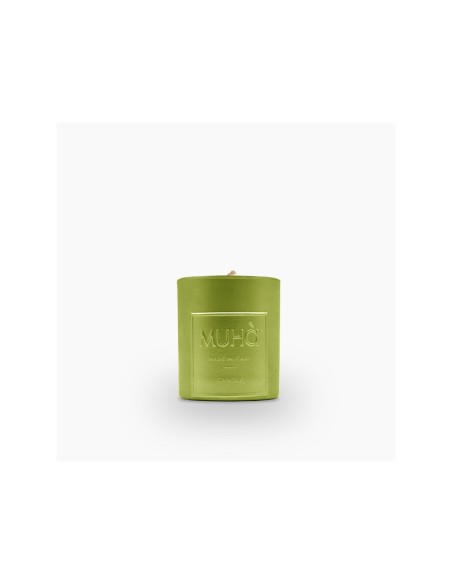 Muhà – Candela 90 Gr Verde Chiaro Mela Verde Biancomarmo