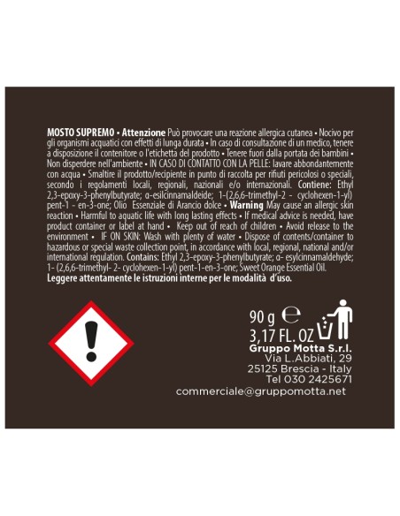 Muhà – Candela 90 Gr Verde Mosto Supremo Bronzo