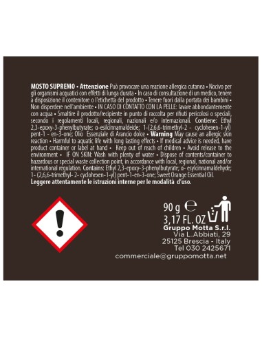 Muhà – Candela 90 Gr Verde Mosto Supremo Bronzo