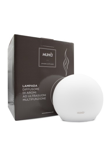 Muhà - Diffusore Ad Ultrasuoni Sfera - Vaporizzatore