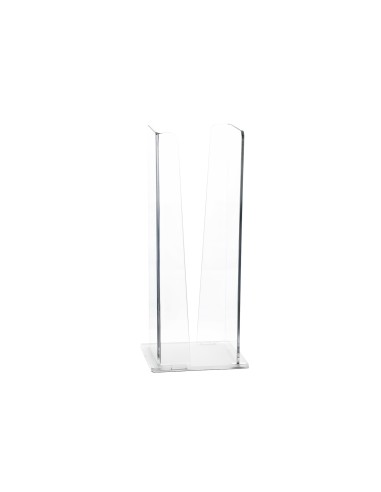 Vesta Home - Portabicchieri Verticale Like Water·bianco Monosatinato·10 X 10 X 25 H Th. 5 Mm