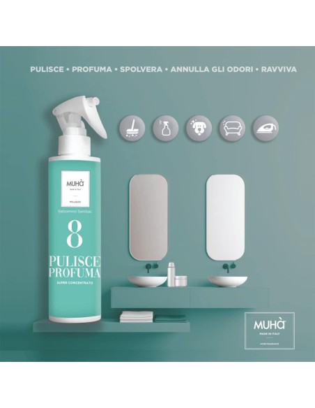 Muhà - Spray Igienizzante 50ml Muschio Bianco