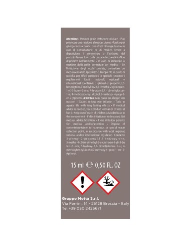 Muhà - Olio Idro 15ml Vaniglia e Ambra Pura - Essenza Idroalcolica Concentrata