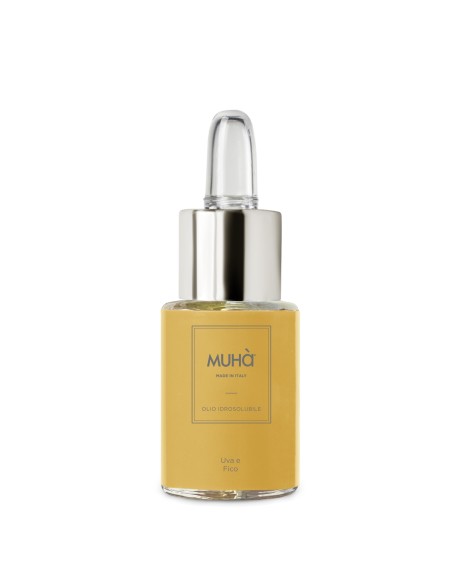 Muhà - Olio Idro 15ml Uva e Fico - Essenza Idroalcolica Concentrata