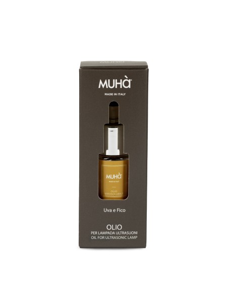 Muhà - Olio Idro 15ml Uva e Fico - Essenza Idroalcolica Concentrata
