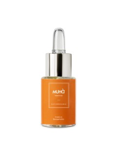 Muhà - Olio Idro 15ml Cedro e Bergamotto - Essenza Idroalcolica Concentrata