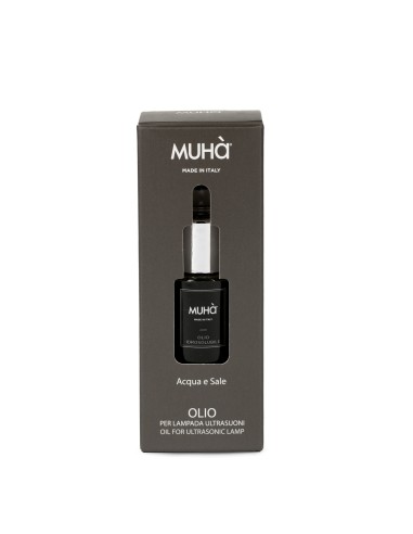 Muhà - Olio Idro 15ml Acqua e Sale - Essenza Idroalcolica Concentrata