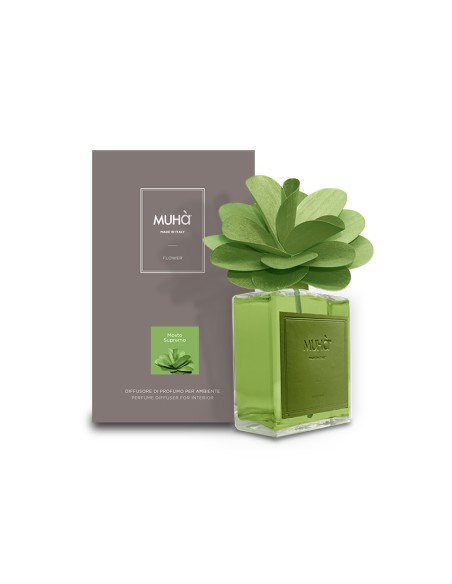 Muhà - Flower 500ml Verde Mosto Supremo - Diffusore