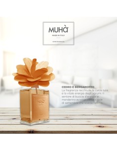 Muhà - Flower 500ml Arancio Cedro e Bergamotto - Diffusore 2