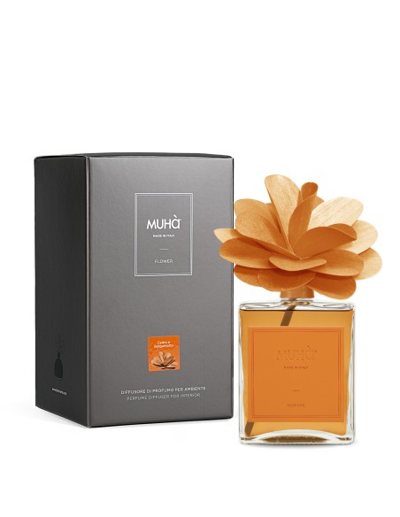 Muhà - Flower 500ml Arancio Cedro e Bergamotto - Diffusore