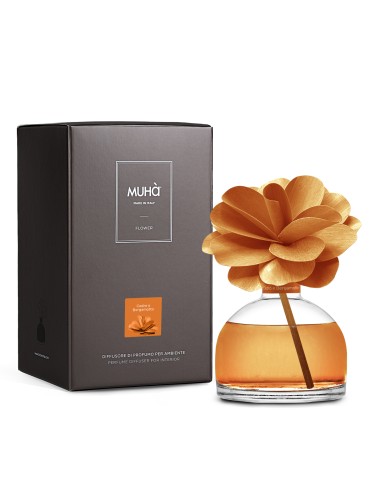 Muhà - Flower 200ml Arancio Cedro e Bergamotto - Diffusore