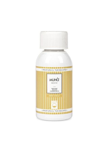 Muhà - Bucato 100ml Sweet Vanilla - Profumatore Bucato per Lavatrice